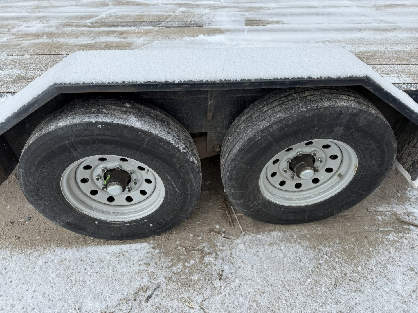 Used 2008 H&H Trailers 7-HD24GooseneckTILT