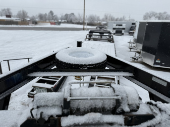 Used 2008 H&H Trailers 7-HD24GooseneckTILT