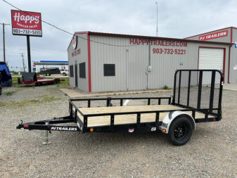 2026 PJ 77"x12' Single Axle Utility Trailer - U7