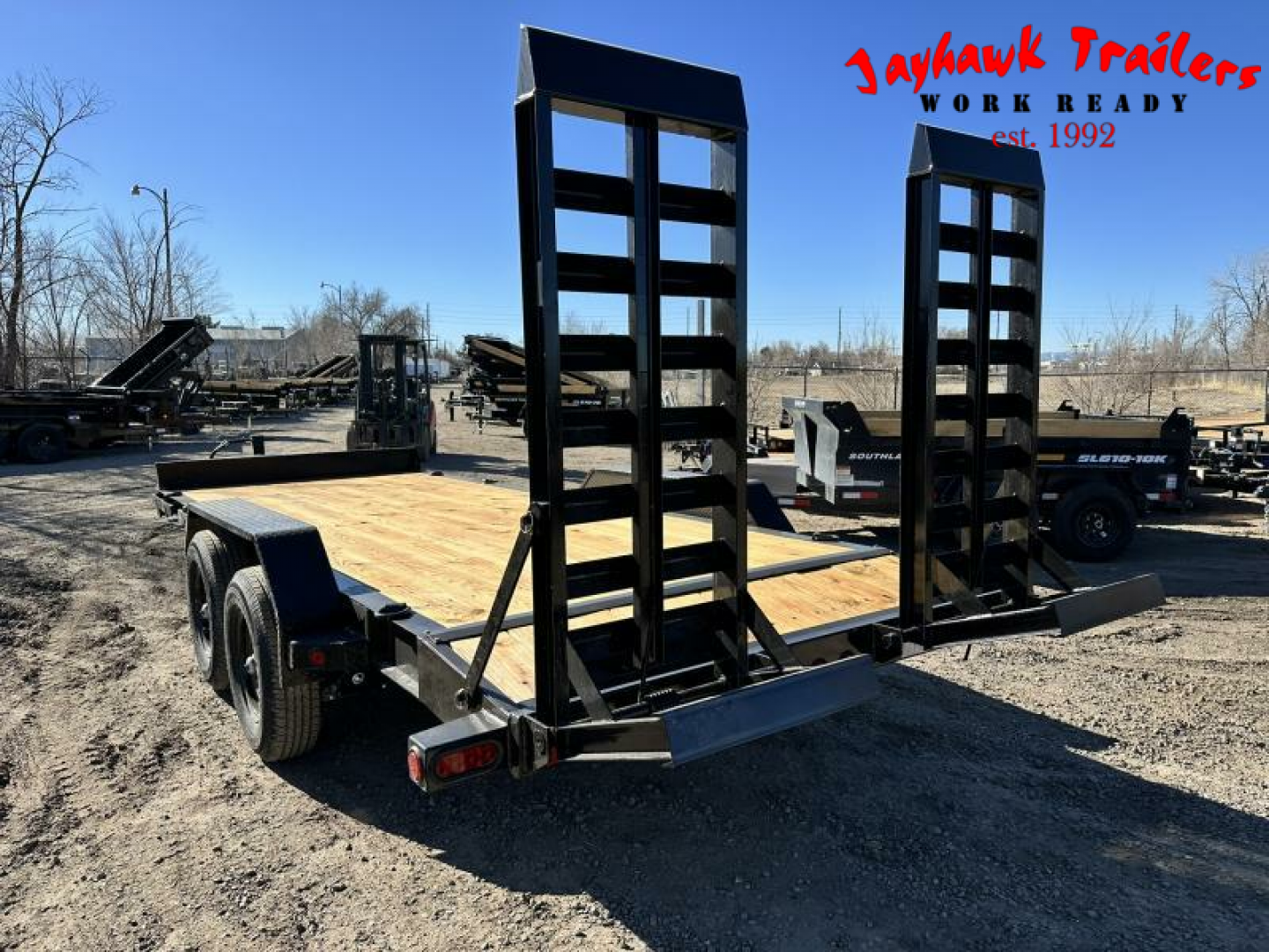 New 2025 Load Trail 7-HD20 Equipment Hauler I-Beam W/ 3' Rub Rail 14K GVWR