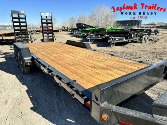 New 2025 Load Trail 7-HD20 Equipment Hauler I-Beam W/ 3' Rub Rail 14K GVWR
