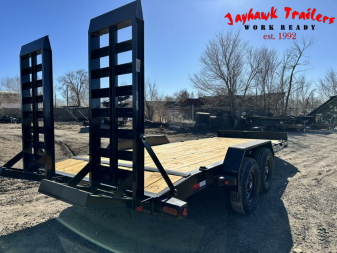 New 2025 Load Trail 7-HD20 Equipment Hauler I-Beam W/ 3' Rub Rail 14K GVWR