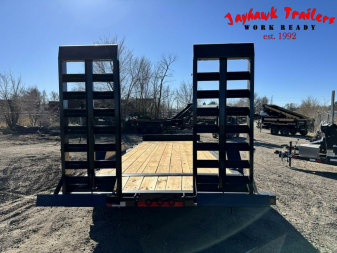 New 2025 Load Trail 7-HD20 Equipment Hauler I-Beam W/ 3' Rub Rail 14K GVWR