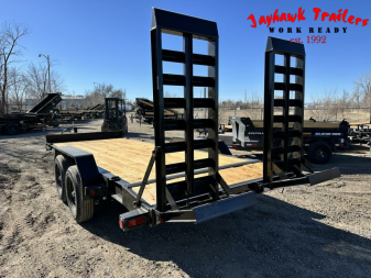 New 2025 Load Trail 7-HD20 Equipment Hauler I-Beam W/ 3' Rub Rail 14K GVWR