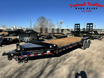 New 2025 Load Trail 7-HD20 Equipment Hauler I-Beam W/ 3' Rub Rail 14K GVWR