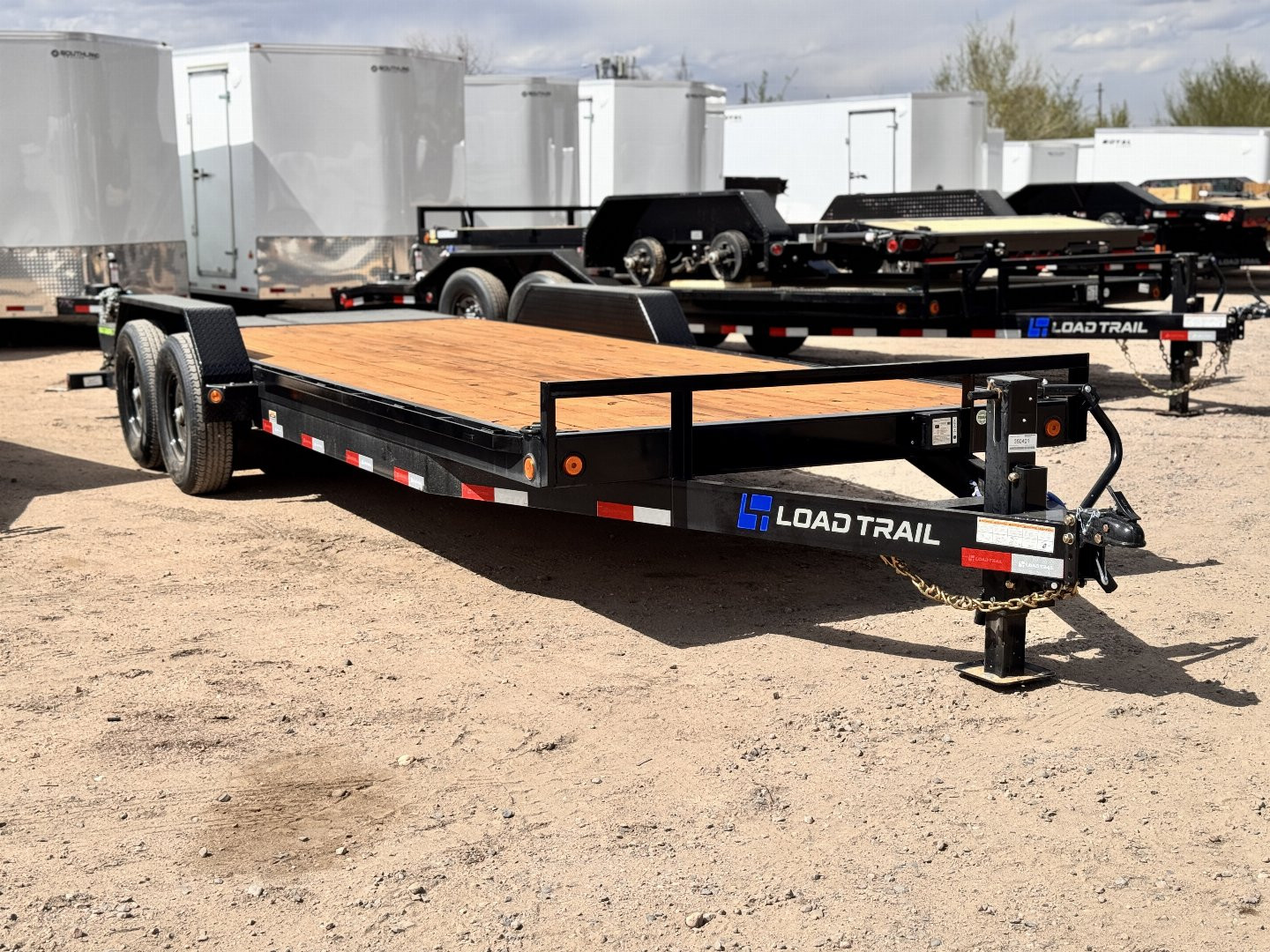 New 2025 Load Trail 7-HD22 Equipment Hauler W/ Max Ramps 14K GVWR