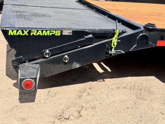 New 2025 Load Trail 7-HD22 Equipment Hauler W/ Max Ramps 14K GVWR