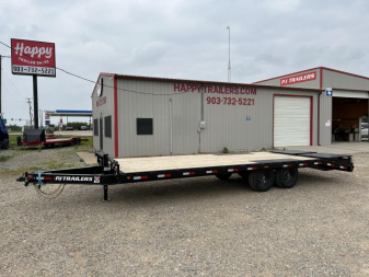 2026 PJ 102"x24' BP 8" I-Beam Deckover Trailer – F8