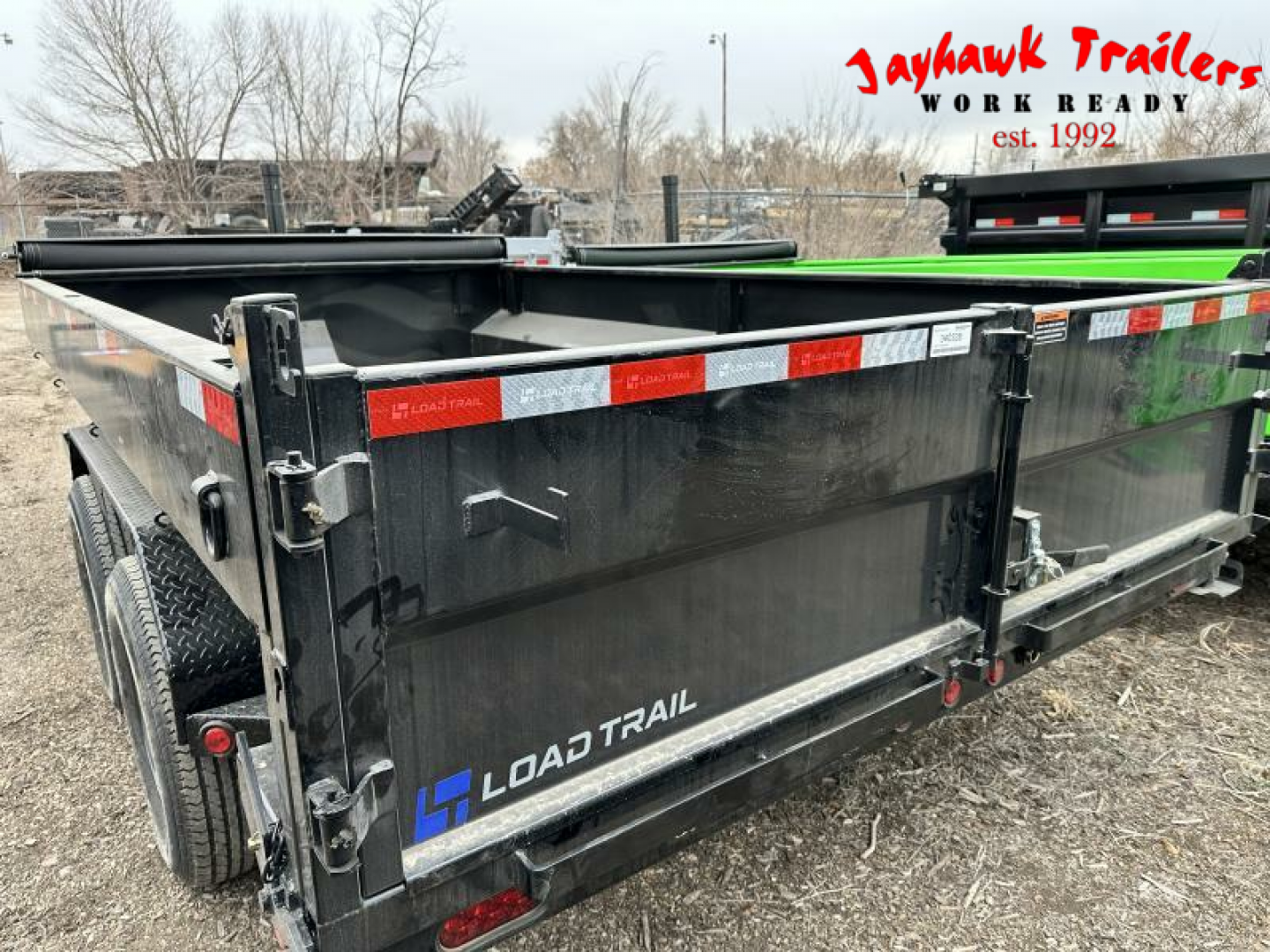 New 2025 Load Trail 7-14 Dump W/ Max Bed Telescopic 7K Axles