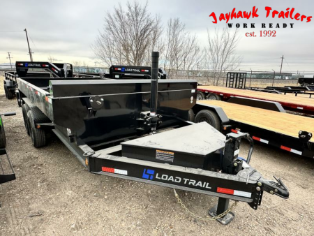 New 2025 Load Trail 7-14 Dump W/ Max Bed Telescopic 7K Axles