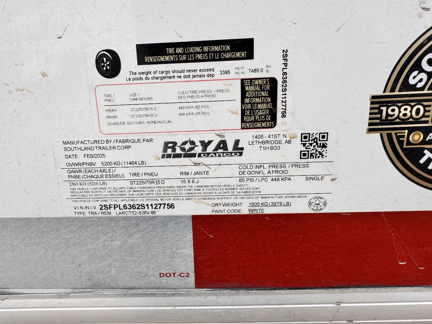 New 2025 Southland Trailers 8-24-1.5V Enclosed Car Hauler