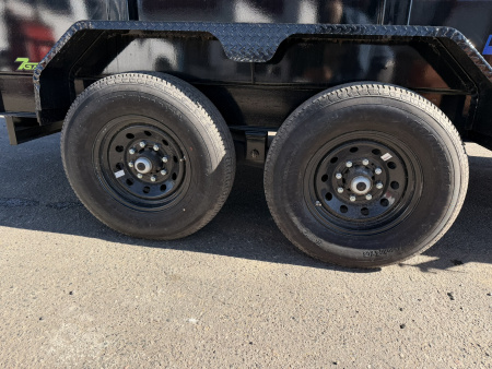 New 2025 Load Trail 7-16 Dump 7 Gauge Floor 7K Axles, W2'SideExtensions