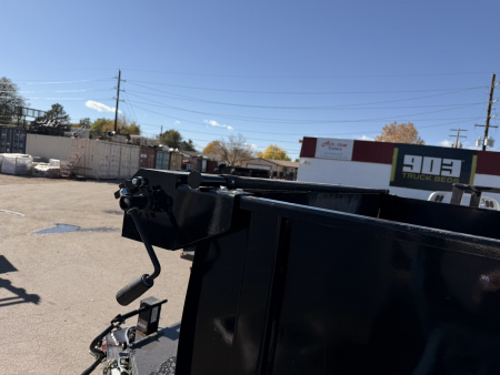 New 2025 Load Trail 7-16 Dump 7 Gauge Floor 7K Axles, W2'SideExtensions