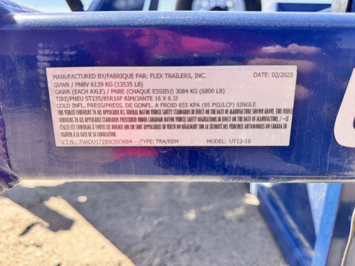 New 2025 Air Tow UT12-10 Drop Deck Trailer
