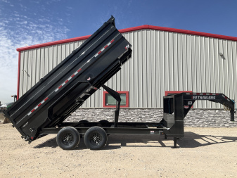 2026 PJ 83"x16' GN Tandem Axle Low Pro High Side Dump w/ 48" Sides – DM