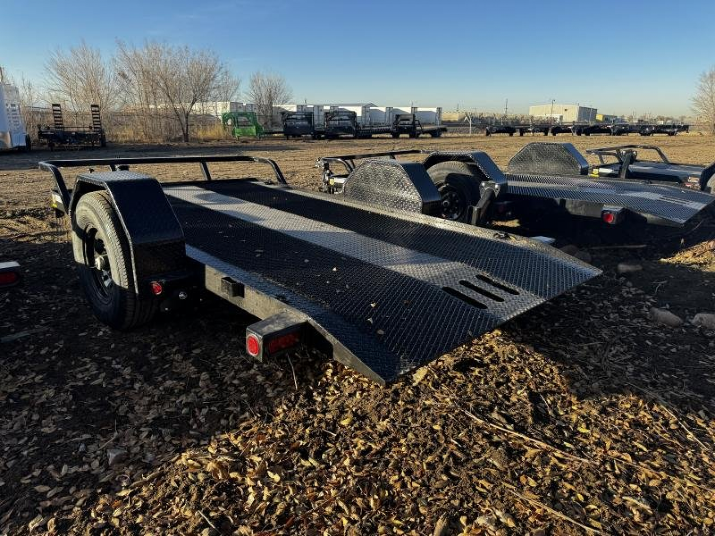 New 2025 Load Trail 6.5-12 Single Axle Tilt deck Equipmet Hauler 7K GVWR