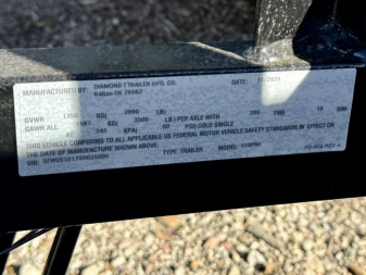 New 2025 Diamond T 5-10ProwlerRampGateUtility