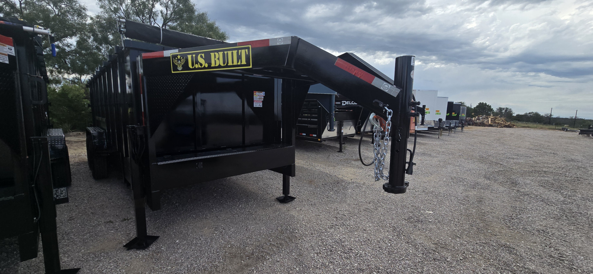 New 2025 US Built 7' X 18' X 4' Dump Trailer