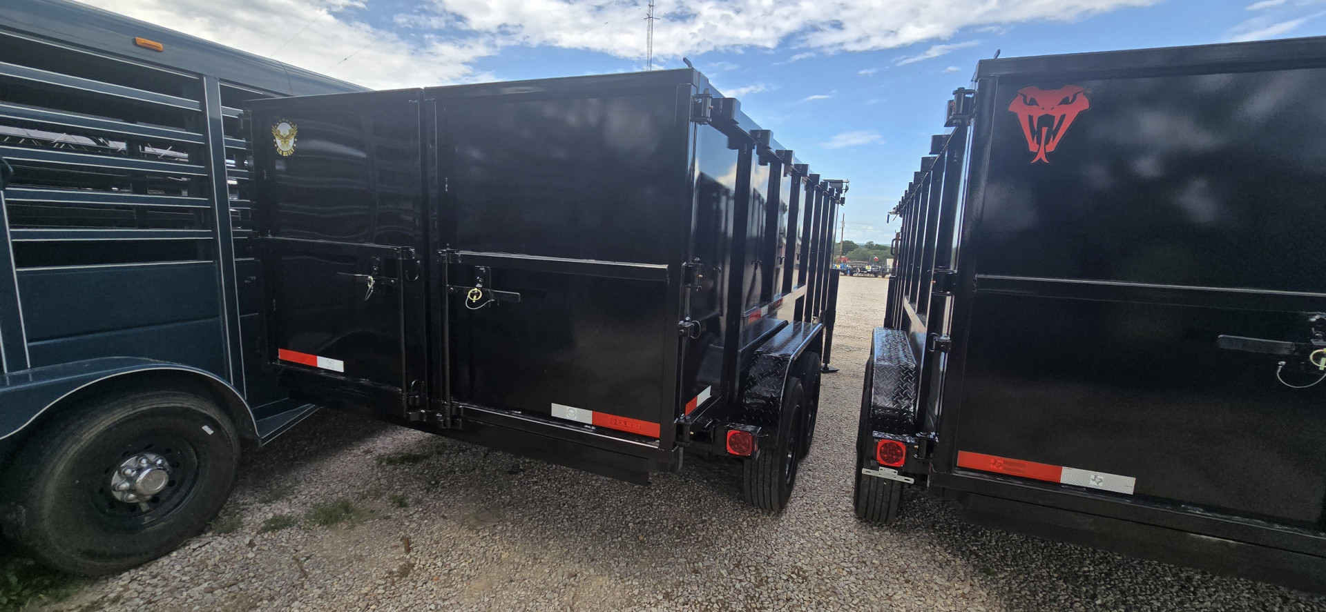 New 2025 US Built 7' X 18' X 4' Dump Trailer