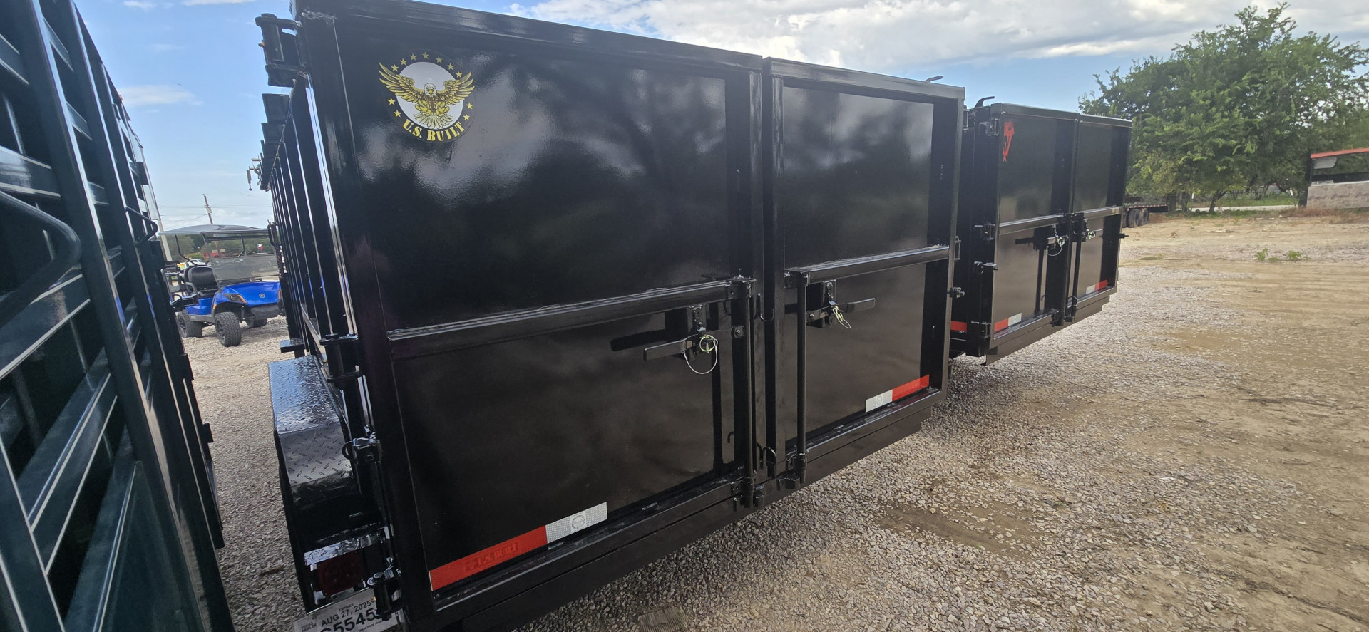 New 2025 US Built 7' X 18' X 4' Dump Trailer