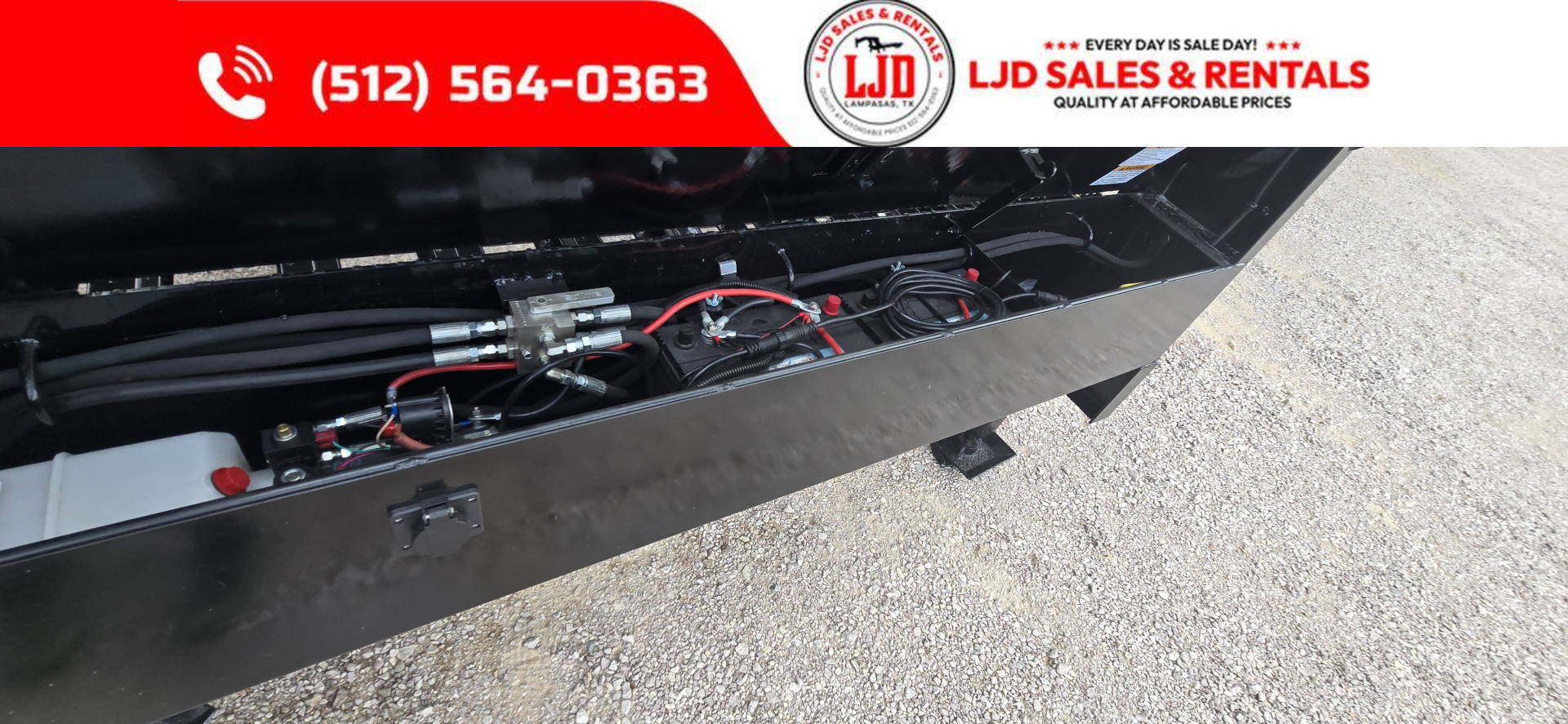 New 2025 US Built 7' X 18' X 4' Dump Trailer