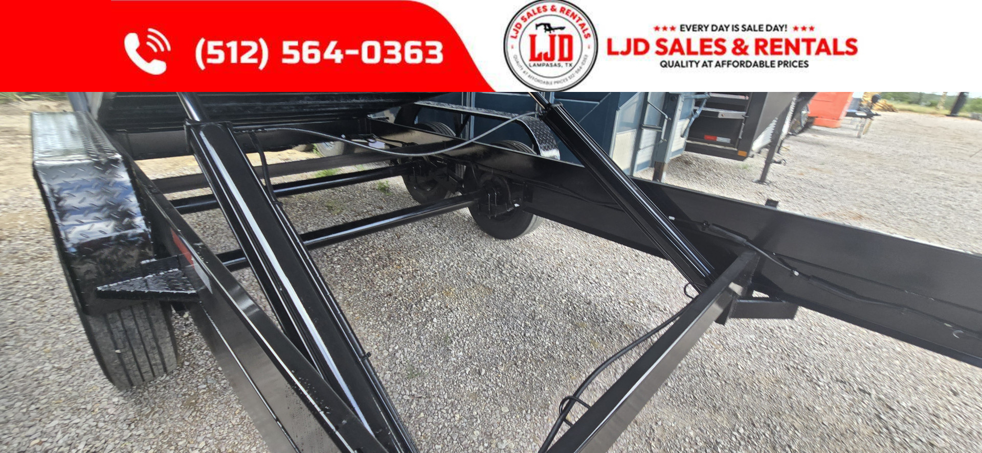 New 2025 US Built 7' X 18' X 4' Dump Trailer