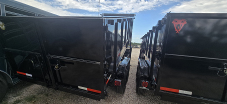 New 2025 US Built 7' X 18' X 4' Dump Trailer
