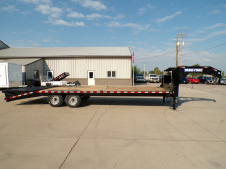 New 2025 Sure-Trac 8.5 x 21 + 5 HD LP GN - 17.6K Deckover Trailer - 261