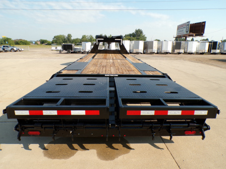 New 2025 Sure-Trac 8.5 x 21 + 5 HD LP GN - 17.6K Deckover Trailer - 261