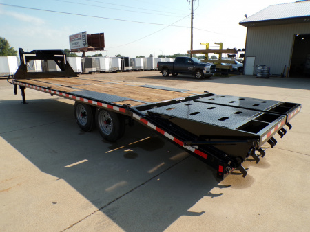 New 2025 Sure-Trac 8.5 x 21 + 5 HD LP GN - 17.6K Deckover Trailer - 261