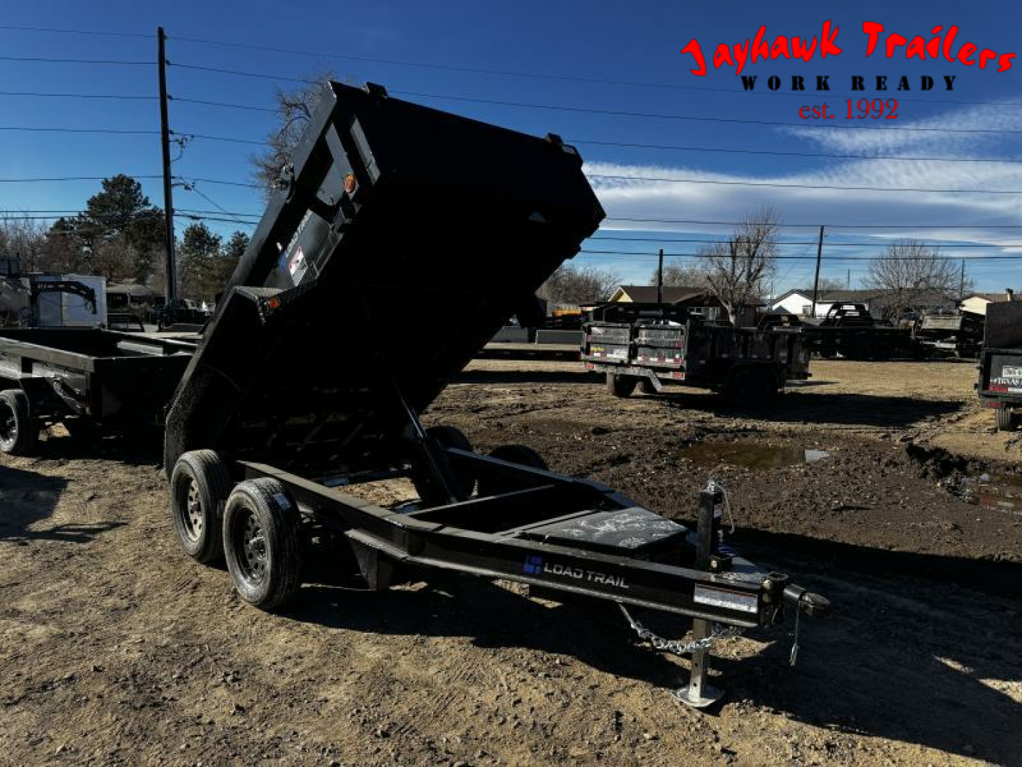 New 2025 Load Trail 5-10 Dump Single Ram Style 3.5K Axles