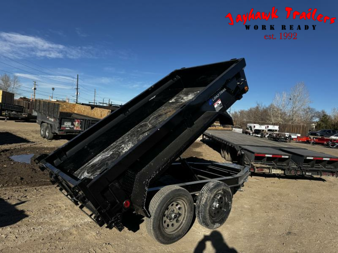 New 2025 Load Trail 5-10 Dump Single Ram Style 3.5K Axles