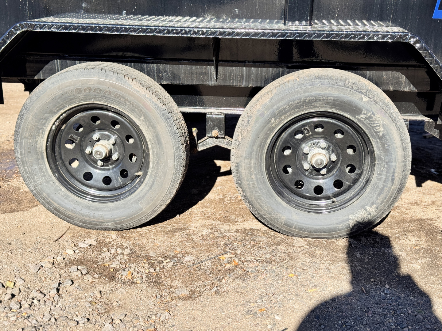 New 2025 Load Trail 5-10 Dump Single Ram Style 3.5K Axles W/2'Extensions