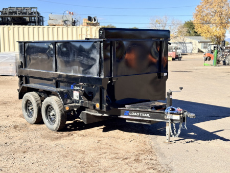New 2025 Load Trail 5-10 Dump Single Ram Style 3.5K Axles W/2'Extensions