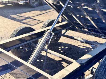 New 2025 Load Trail 5-10 Dump Single Ram Style 3.5K Axles W/2'Extensions