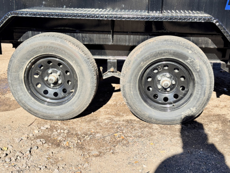 New 2025 Load Trail 5-10 Dump Single Ram Style 3.5K Axles W/2'Extensions