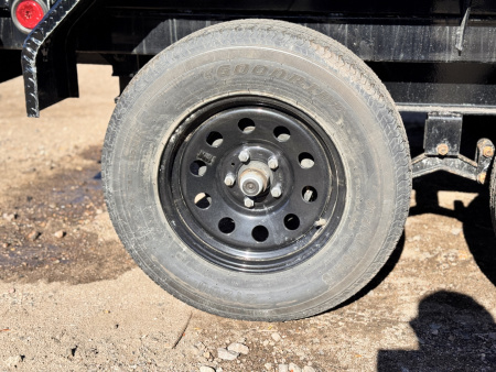 New 2025 Load Trail 5-10 Dump Single Ram Style 3.5K Axles W/2'Extensions