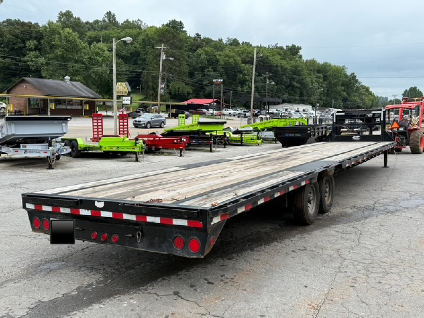 Used 2021 PJ Trailers Used 40' 12k GN Equipment Trailer
