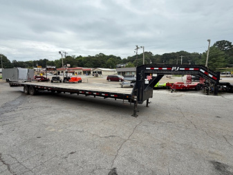 Used 2021 PJ Trailers Used 40' 12k GN Equipment Trailer