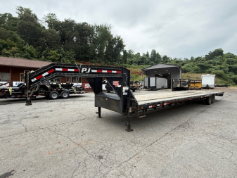 Used 2021 PJ Trailers Used 40' 12k GN Equipment Trailer