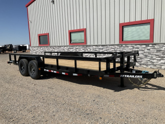 2026 PJ 83"x20' Angle Pipetop Trailer – P8