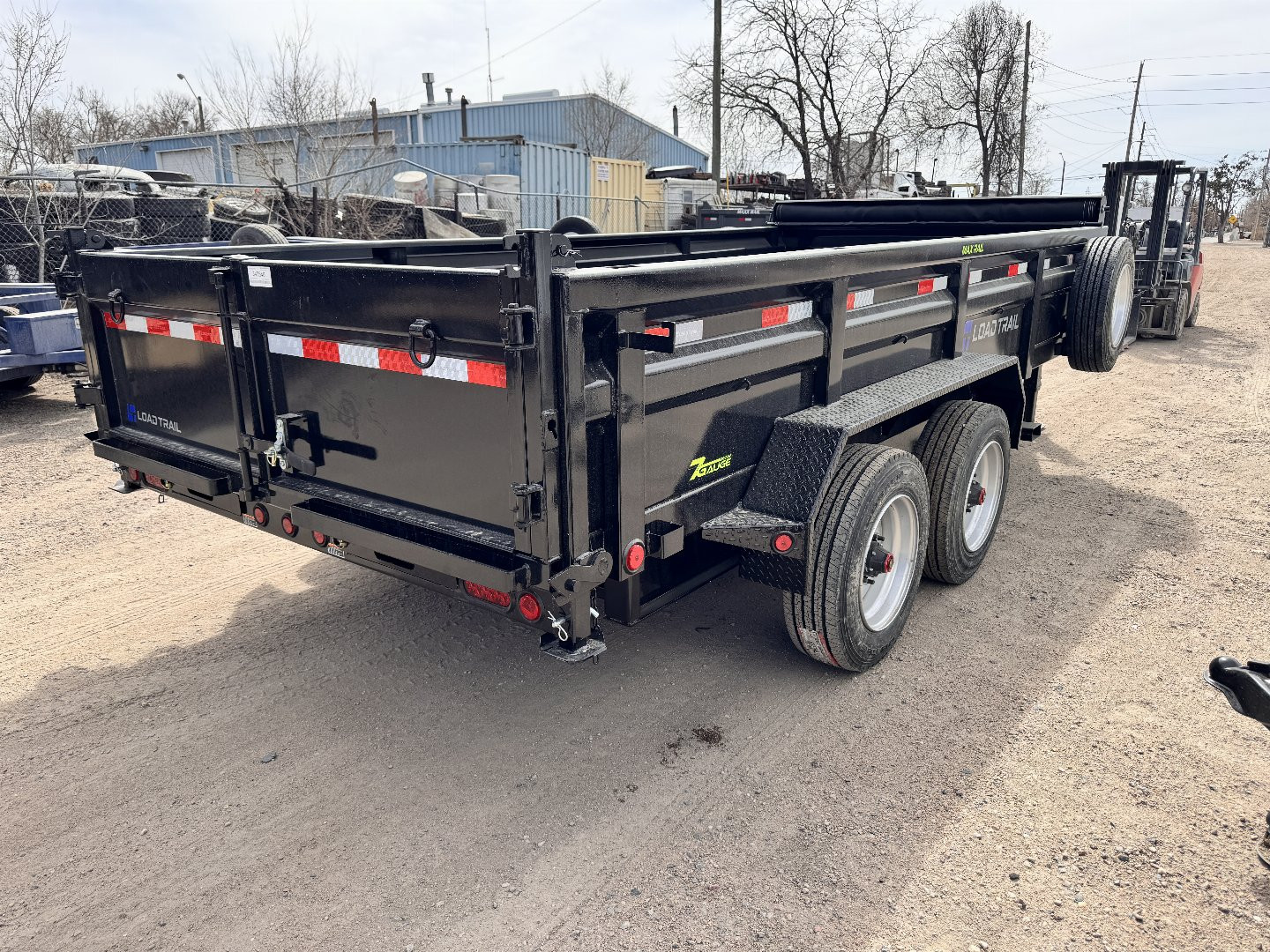 New 2025 Load Trail 7-16 Dump 12" I-Beam Frame 10K Axles