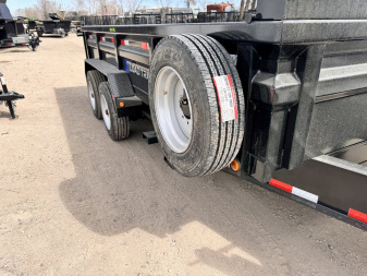 New 2025 Load Trail 7-16 Dump 12" I-Beam Frame 10K Axles