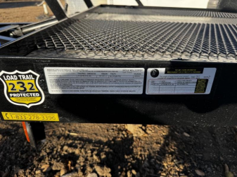 New 2025 Load Trail 6.5-12 Single Axle Tilt deck Equipmet Hauler 7K GVWR