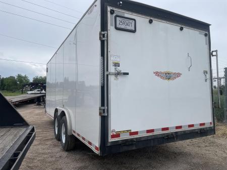 Used 2022 H&H Trailers 8-20 Enclosed