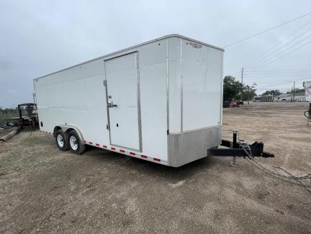 Used 2022 H&H Trailers 8-20 Enclosed