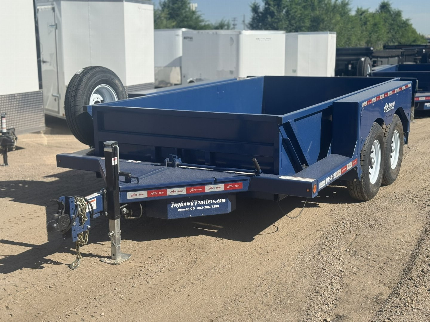 New 2025 Air Tow UT14-12 Drop Deck Trailer