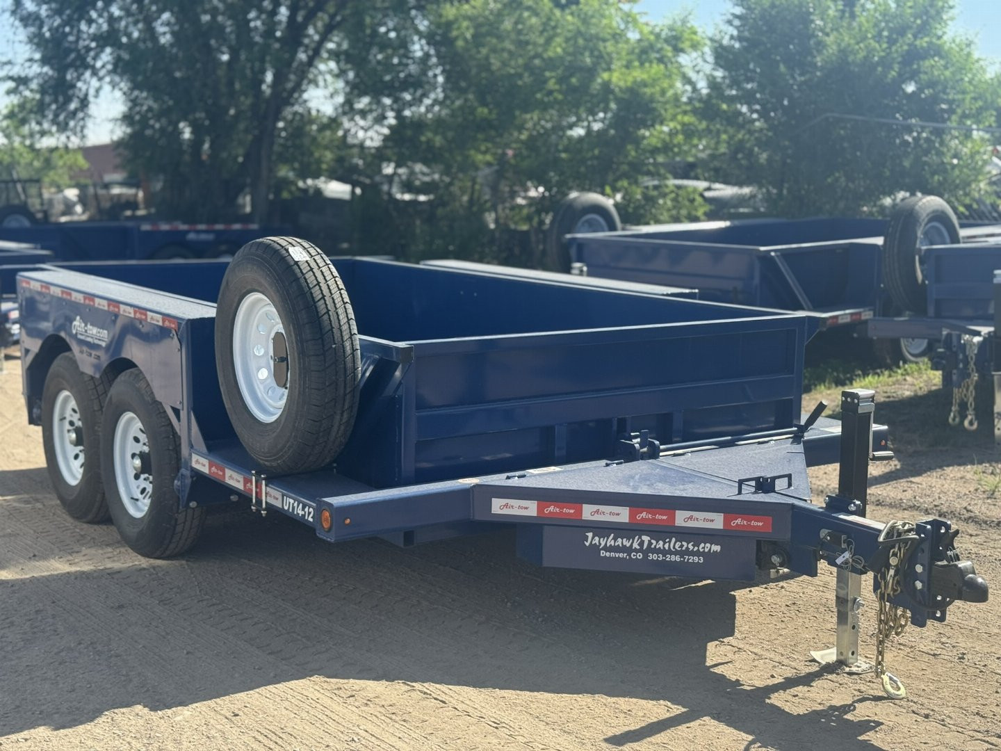 New 2025 Air Tow UT14-12 Drop Deck Trailer