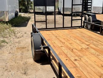 New 2025 Diamond T 7-14RampGateUtilitySA Flatbed Trailer