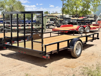 New 2025 Diamond T 7-14RampGateUtilitySA Flatbed Trailer